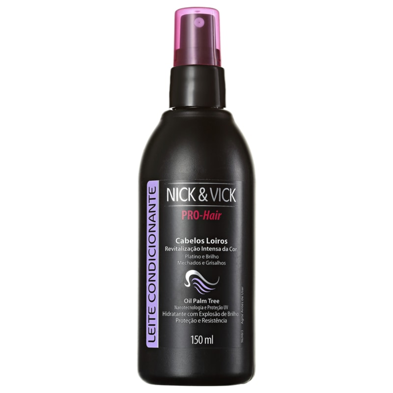 Nick & Vick PRO-Hair Revitalização Intensa Cabelo Loiro - Leite Condicionante 150ml