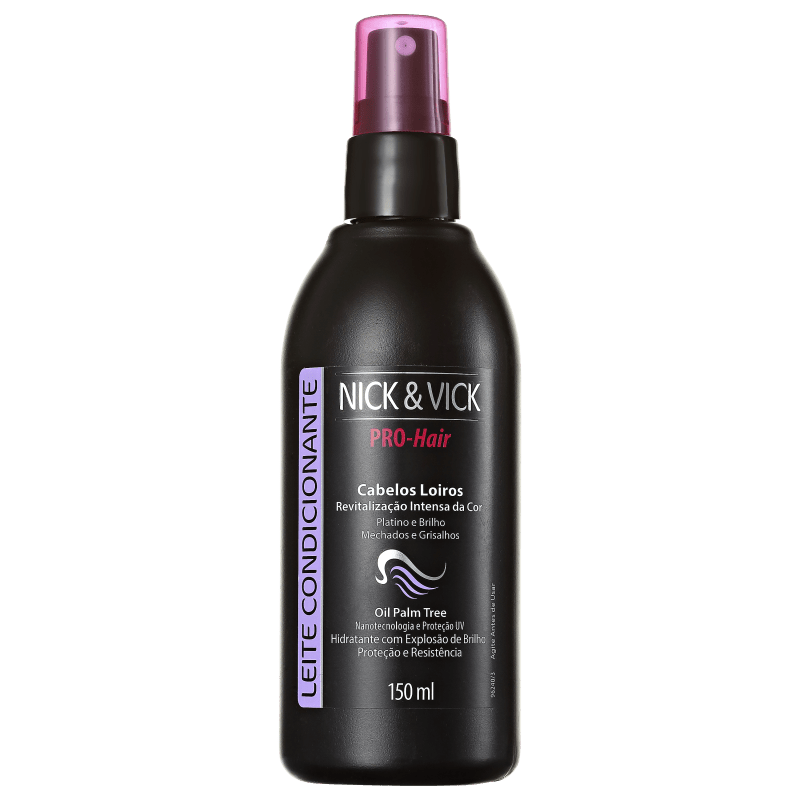 Nick & Vick PRO-Hair Revitalização Intensa Cabelo Loiro - Leite Condicionante 150ml