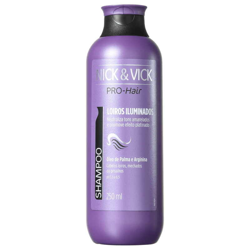 Nick & Vick PRO-Hair Revitalização Intensa Cabelo Loiro - Shampoo 250ml