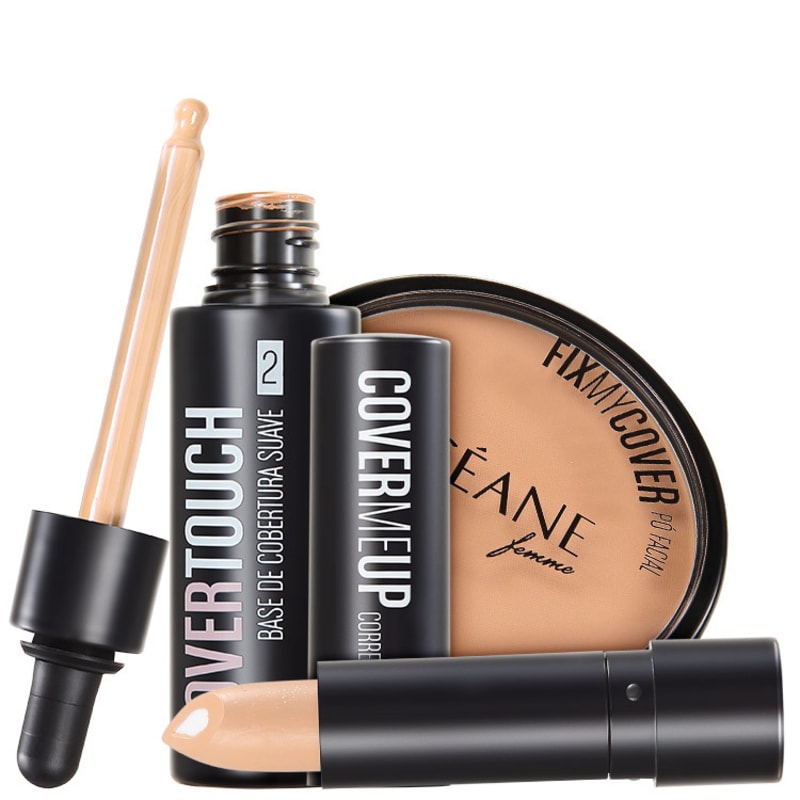 Kit Océane Femme Cover Touch Fix 2 (3 produtos)