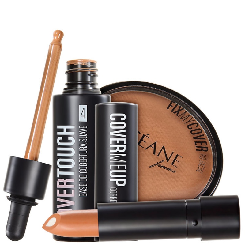 Kit Océane Femme Cover Touch Fix 4 (3 produtos)