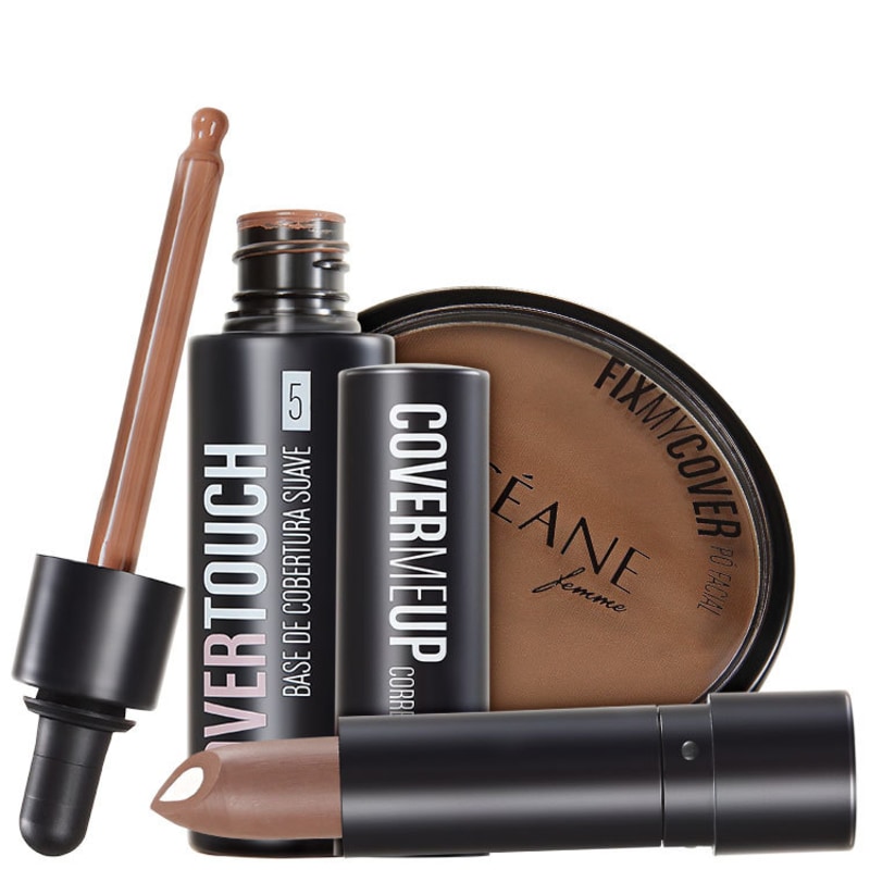 Kit Océane Femme Cover Touch Fix 5 (3 produtos)