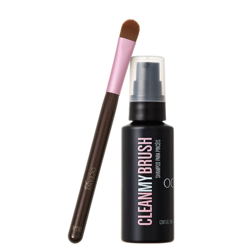 Kit de Pincéis Océane Femme Dazzle Eyes Clean My Brush (2 produtos)