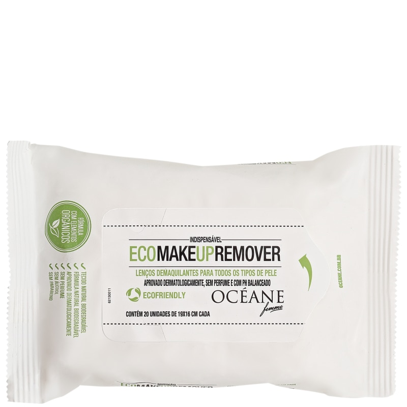 Océane Femme Eco Make Up Remover - Lenço Demaquilante (20unidades)
