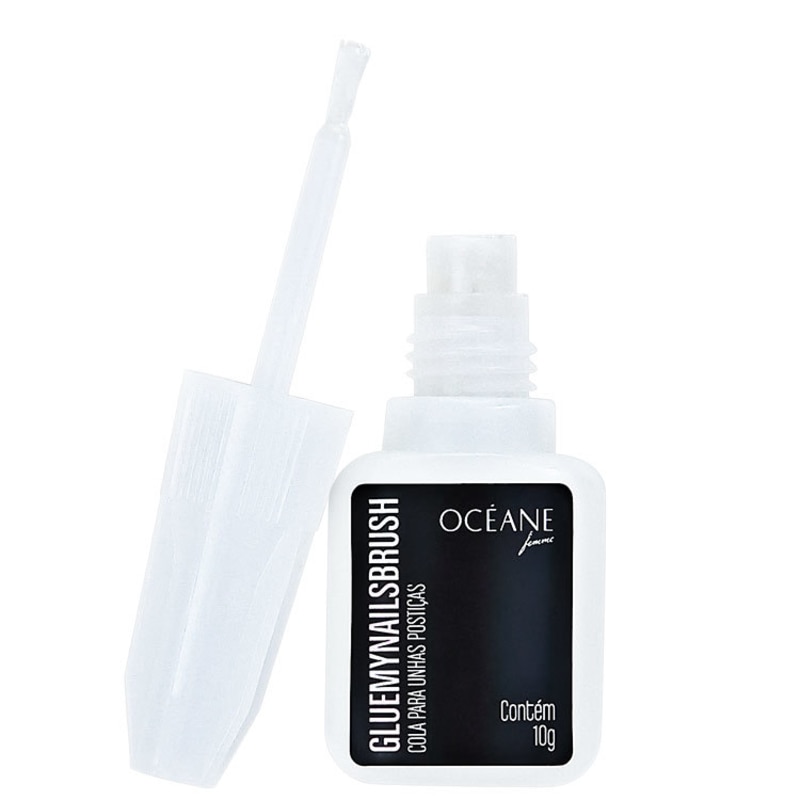 Océane Femme Glue My Nails Brush - Cola para Unhas Postiças 10g