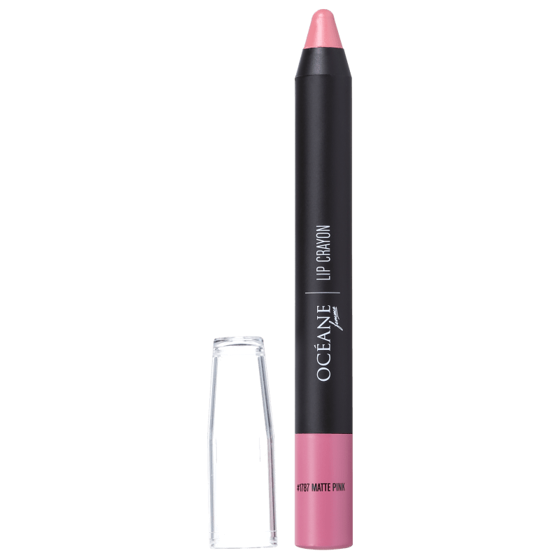Océane Femme Lip Crayon Colour My Lips Matte Pink - Batom Matte 3g