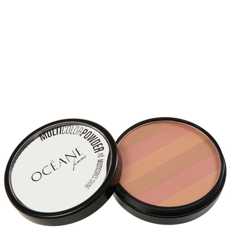 Océane Femme Multicolor Powder Bronzer - Pó 3 em 1 7,2g