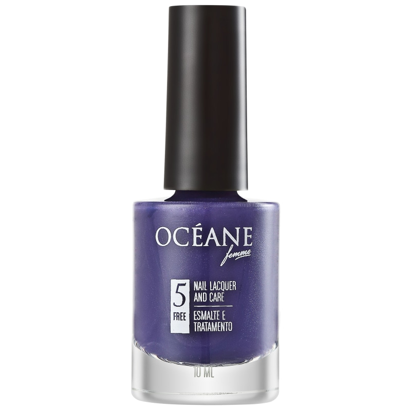 Océane Femme Nail Lacquer And Care Bordeaux - Esmalte Perolado 10ml