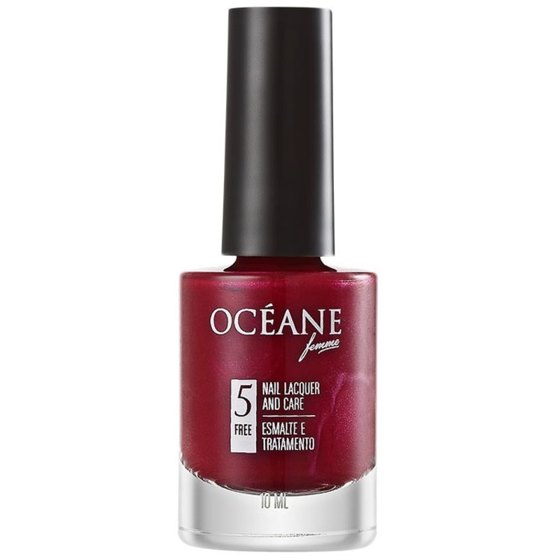 Océane Femme Nail Lacquer And Care Deep Blur - Esmalte Perolado 10ml
