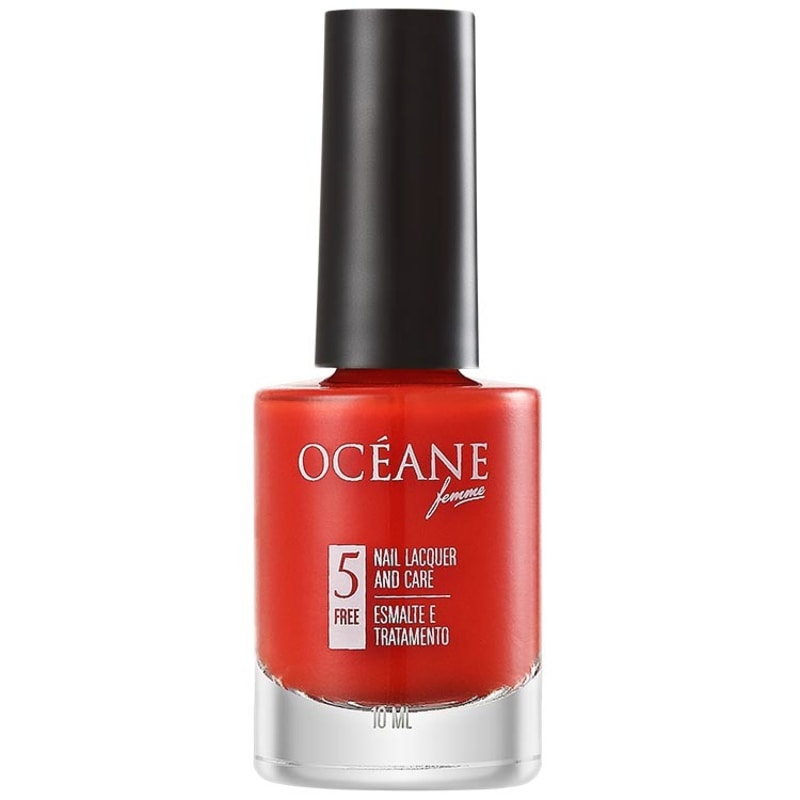 Océane Femme Nail Lacquer And Care Fire Trap - Esmalte Cremoso 10ml
