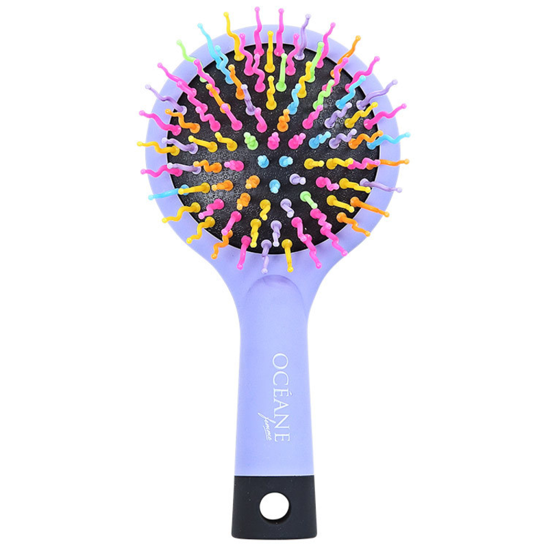 Océane Femme Rainbow Brush Lilás - Escova Almofadada Pequena