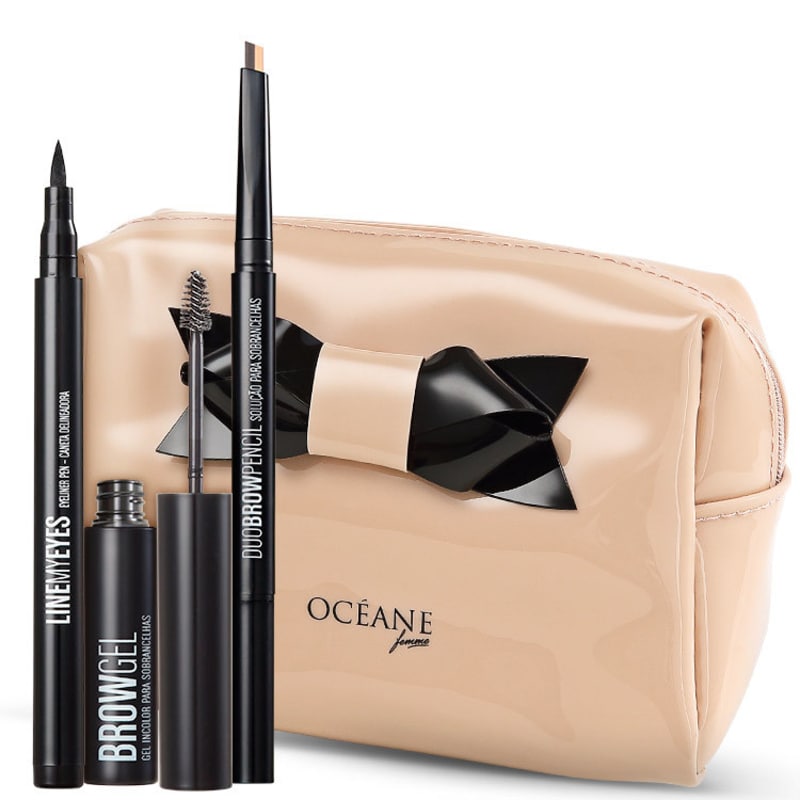 Kit Océane Femme Line My Eyes Brow Glamourise Starlet (4 produtos)
