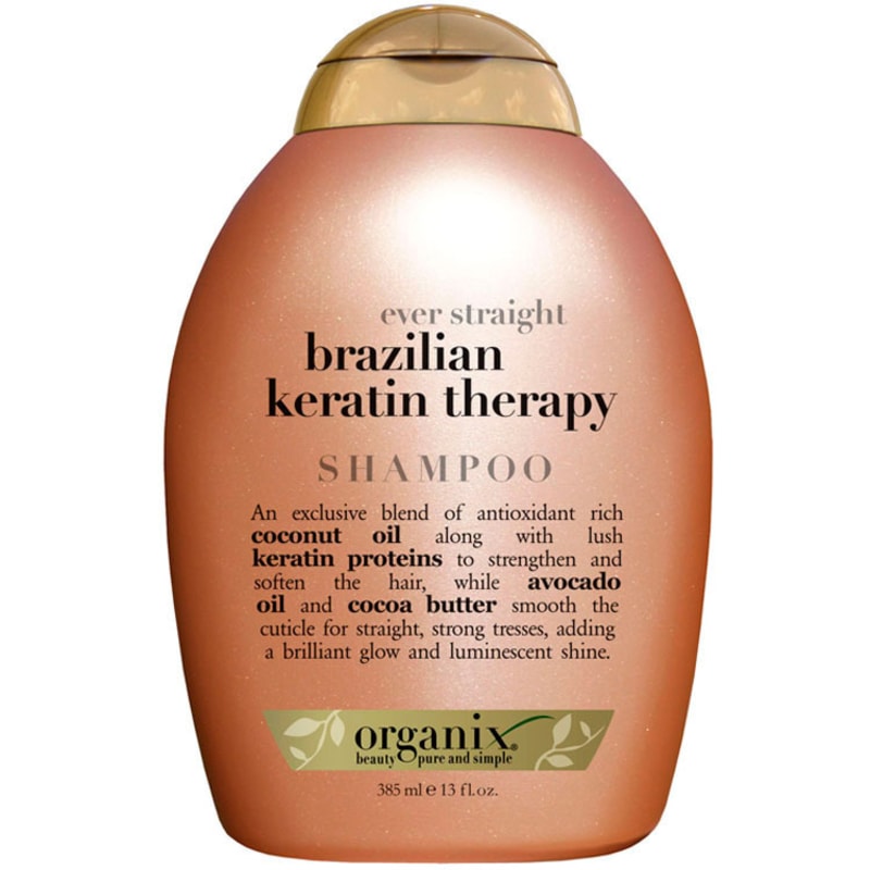 Organix Brazil Keratin Defrizz Shampoo-385ml