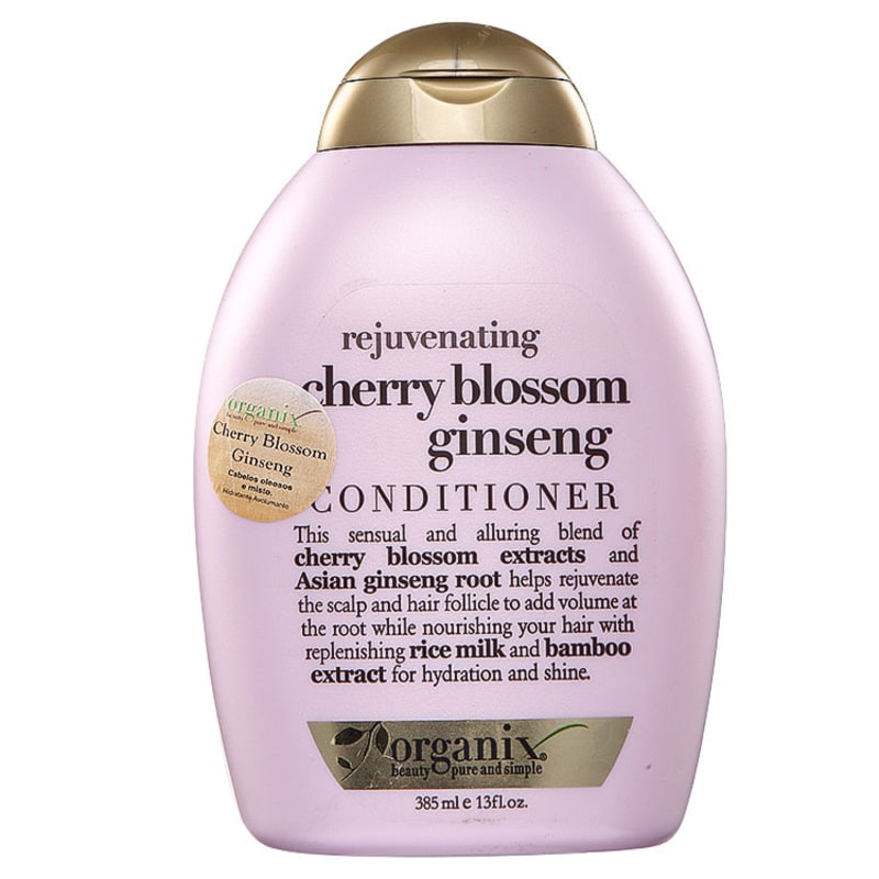 Organix Cherry Blossom Ginseng - Condicionador 385ml