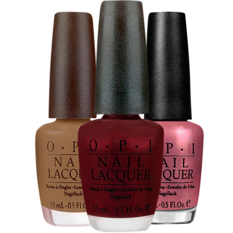 Kit OPI Clássicos Jacques On The Star In Moscow Luxo de Esmaltes (3 produtos)