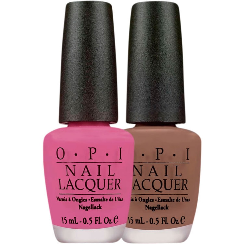 Kit OPI Clássicos Bright Pair Winter Grape Over de Esmaltes (2 produtos)