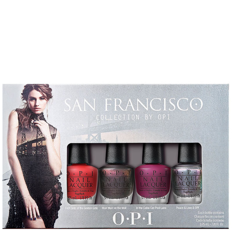 Kit OPI San Francisco Collection de Esmaltes (4 miniaturas)