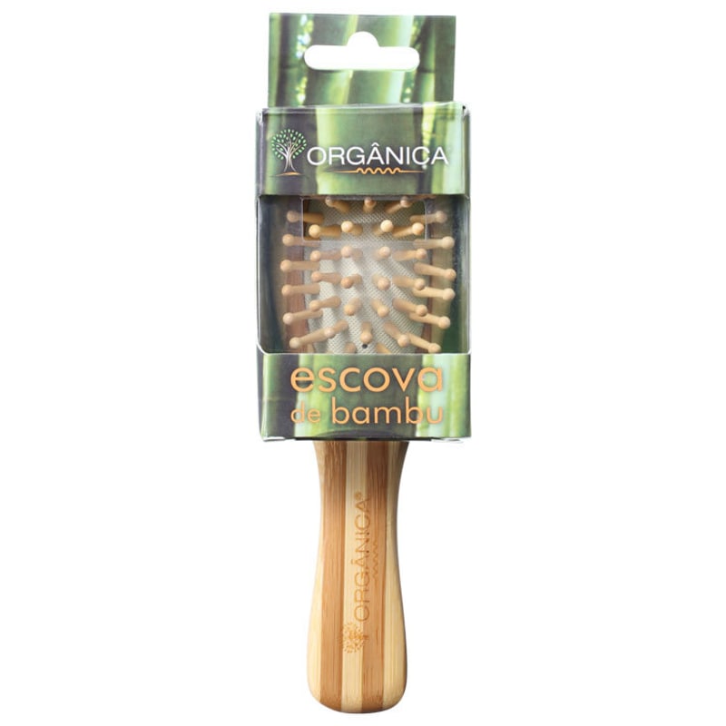 Orgânica Bambu de Bolsa - Escova de Cabelo