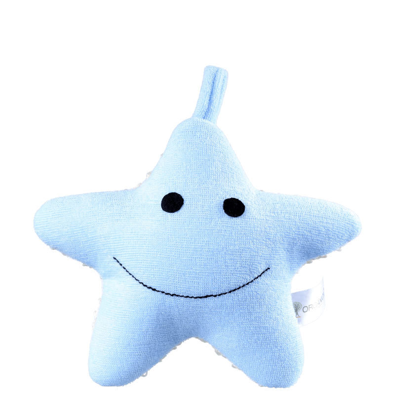 Orgânica Bath Toy Estrela Azul - Esponja de Banho