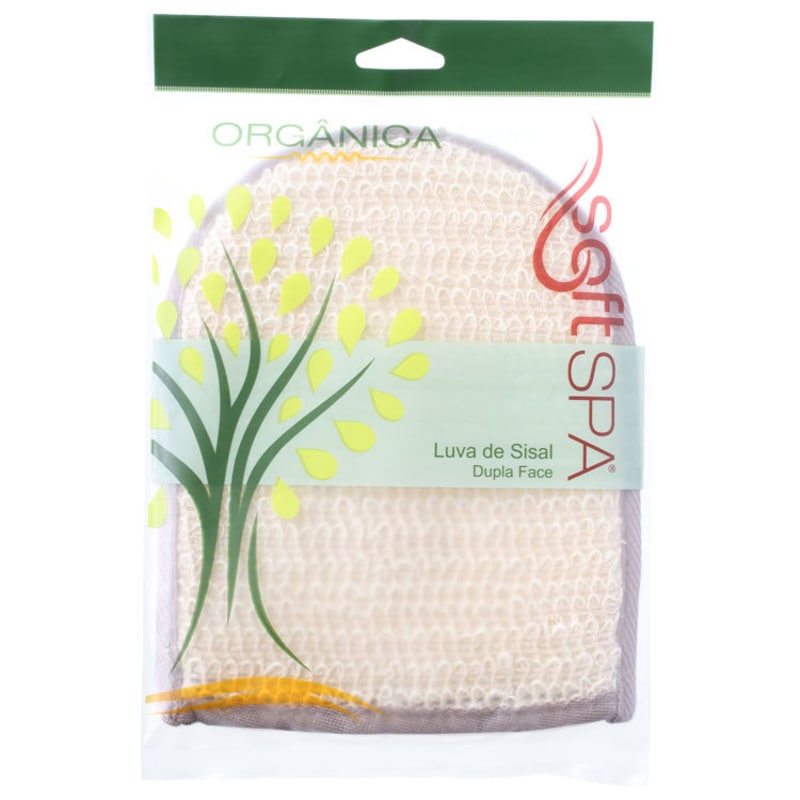 Orgânica Luva de Sisal Dupla Face - Luva de Banho
