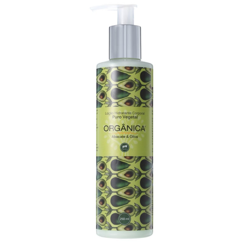 Orgânica Puro Vegetal Abacate e Oliva - Loção Hidratante Corporal 250ml