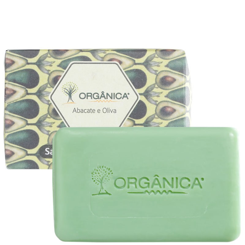 Orgânica Puro Vegetal Abacate & Oliva - Sabonete em Barra 90g