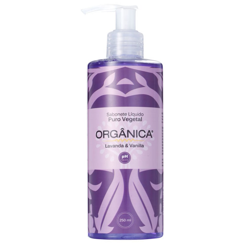 Orgânica Puro Vegetal Lavanda e Vanilla - Sabonete Líquido 250ml