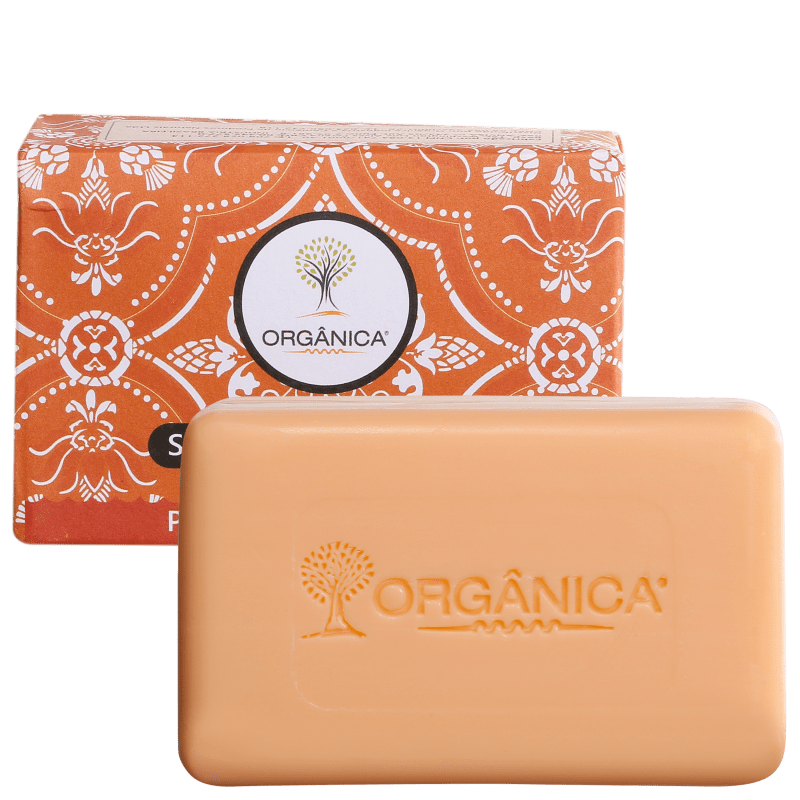 Orgânica Puro Vegetal Pêsseo e Flor de Lótus - Sabonete em Barra 90g