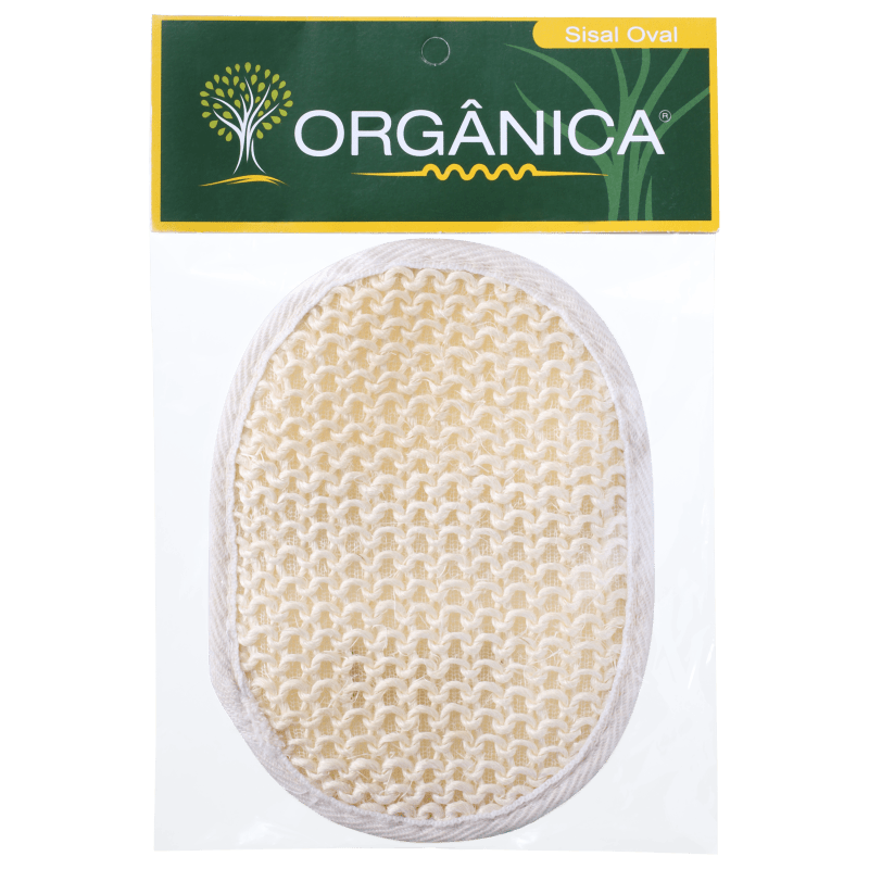 Orgânica Sisal Oval - Esponja de Banho