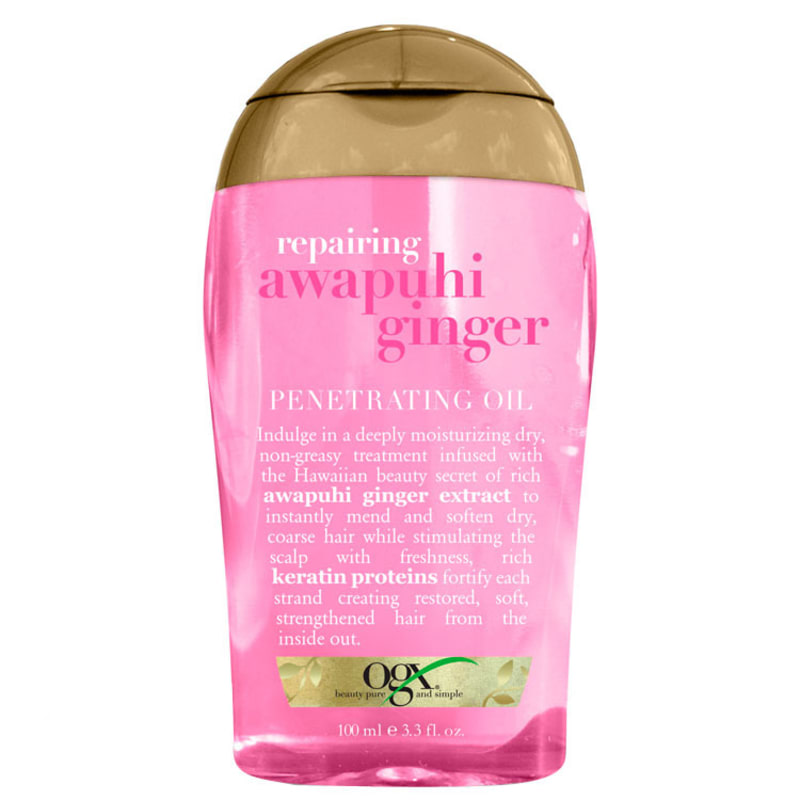 Organix Awapuhi Ginger Dry Styling Oil - Óleo Reparador 100ml