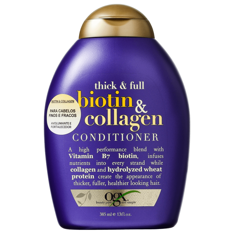 Organix Biotin & Collagen Conditioner - Condicionador 385ml