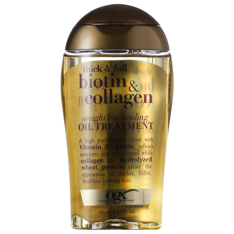 Organix Biotin & Collagen Weightless Healing Oil Treatment - Óleo de Tratamento 100ml