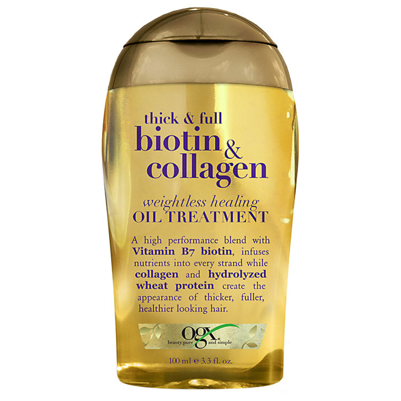 Organix Biotin & Collagen Weightless Healing Oil Treatment - Óleo de Tratamento 100ml