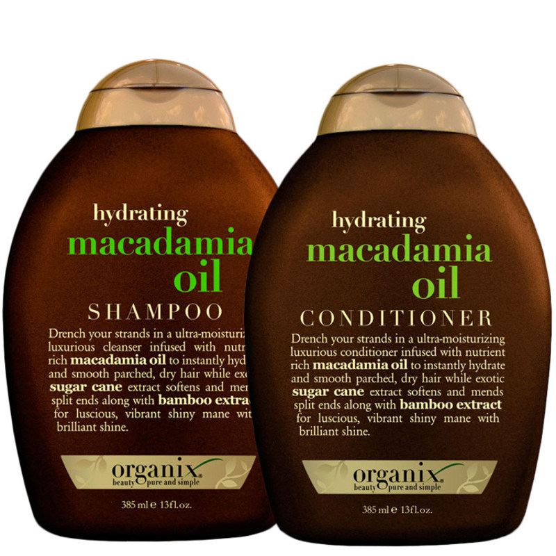 Organix Macadamia Oil Duo Kit (2 Produtos)