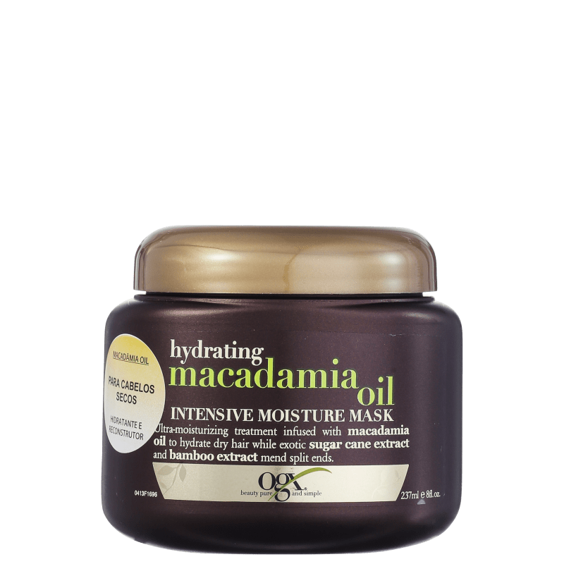 Organix Macadamia Oil Intense Moisture Mask - Máscara 237ml