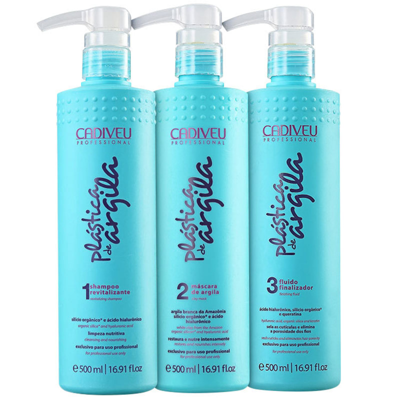 Cadiveu Professional Plástica de Argila Trio Kit (3 Produtos)
