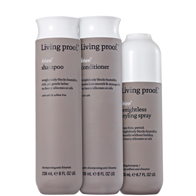Living Proof No Frizz Weightless Kit (3 Produtos)