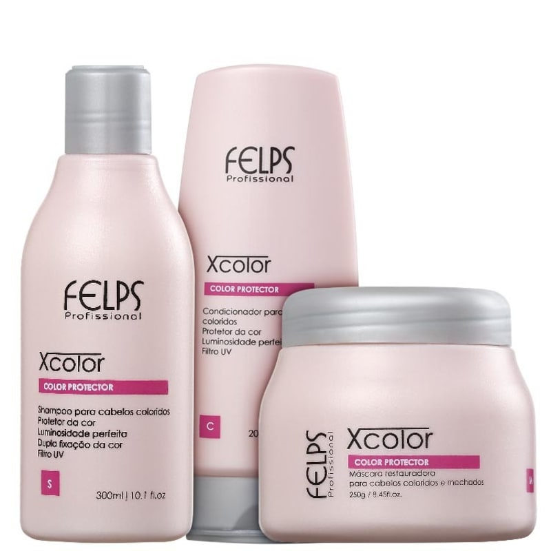 Felps Profissional XColor Triplo Kit (3 Produtos)