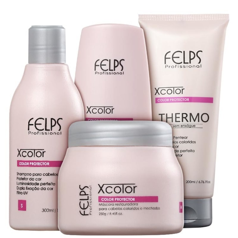 Felps Profissional XColor Full Kit (4 Produtos)