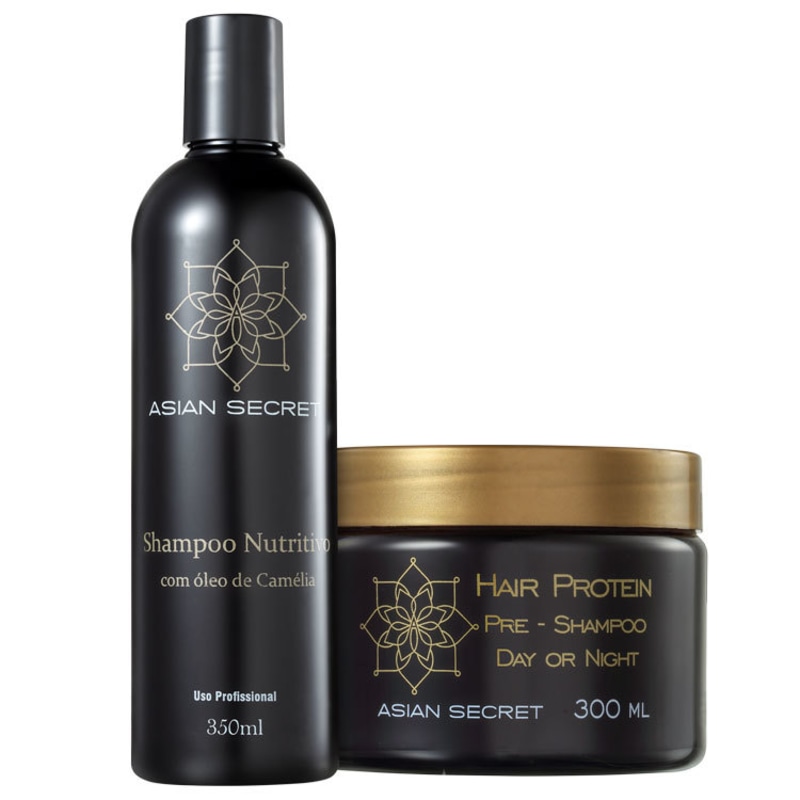 Asian Secret Protein Pre-Shampoo Nutritivo Kit (2 Produtos)