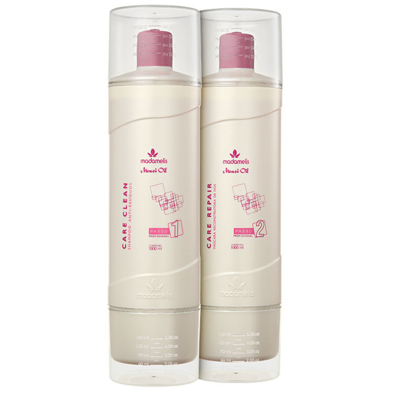 Madamelis Profissional Monoi Oil Duo Kit (2 Produtos)
