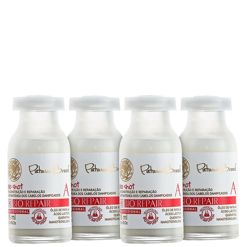 Pataua Brazil Bio Repair Bio Shot - Ampola 4x15ml