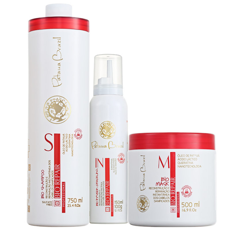 Pataua Brazil Bio Repair Profissional Trio Kit (3 Produtos)