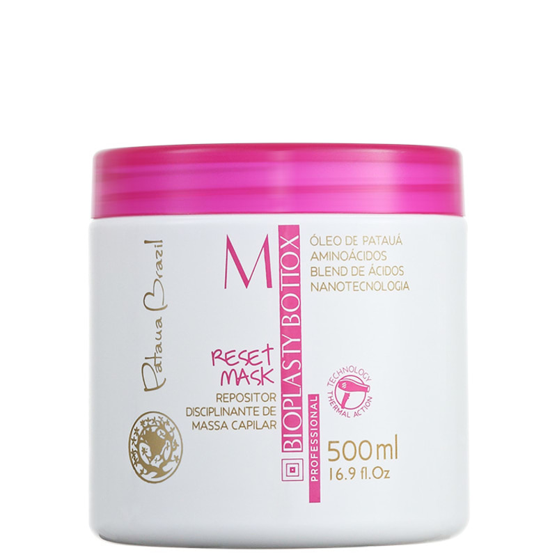 Pataua Brazil Bioplasty Bottox Reset Mask - Máscara de Tratamento 500ml