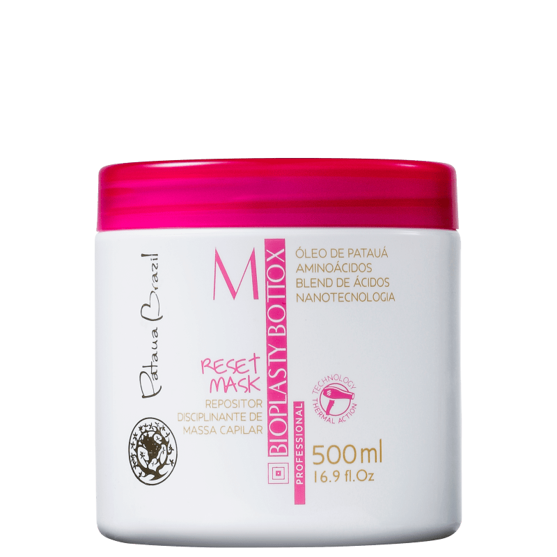 Pataua Brazil Bioplasty Bottox Reset Mask - Máscara de Tratamento 500ml
