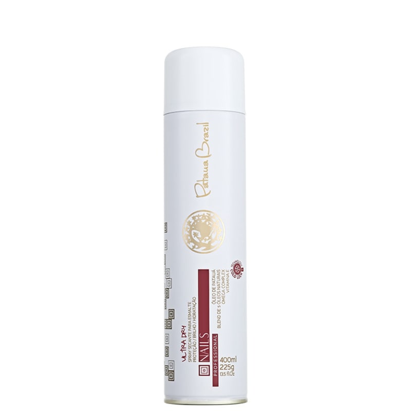 Pataua Brazil Nails Ultra Dry - Spray Secante para Esmalte 400ml