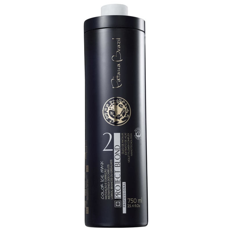 Pataua Brazil Protect Blond Color Ice Mask - Máscara Matizadora 750ml