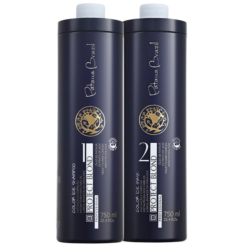 Pataua Brazil Protect Blond Color Ice Profissional Duo Kit (2 Produtos)