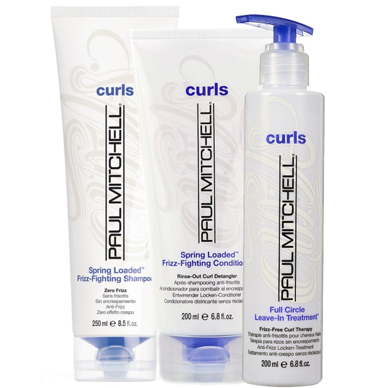 Paul Mitchell Curls Spring Loaded Full Circle Kit (3 Produtos)