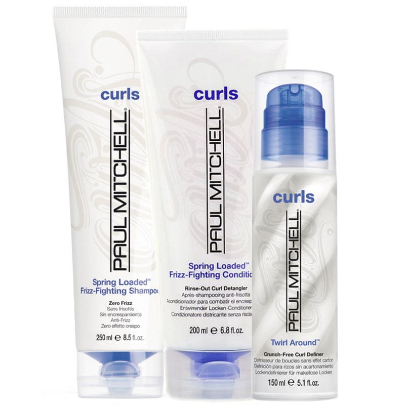 Paul Mitchell Curls Spring Loaded Twirl Kit (3 Produtos)